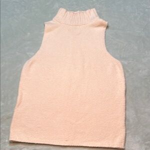 EXPRESS Chic Cream Sleeveless Knit Top.  EUC. Size S.
